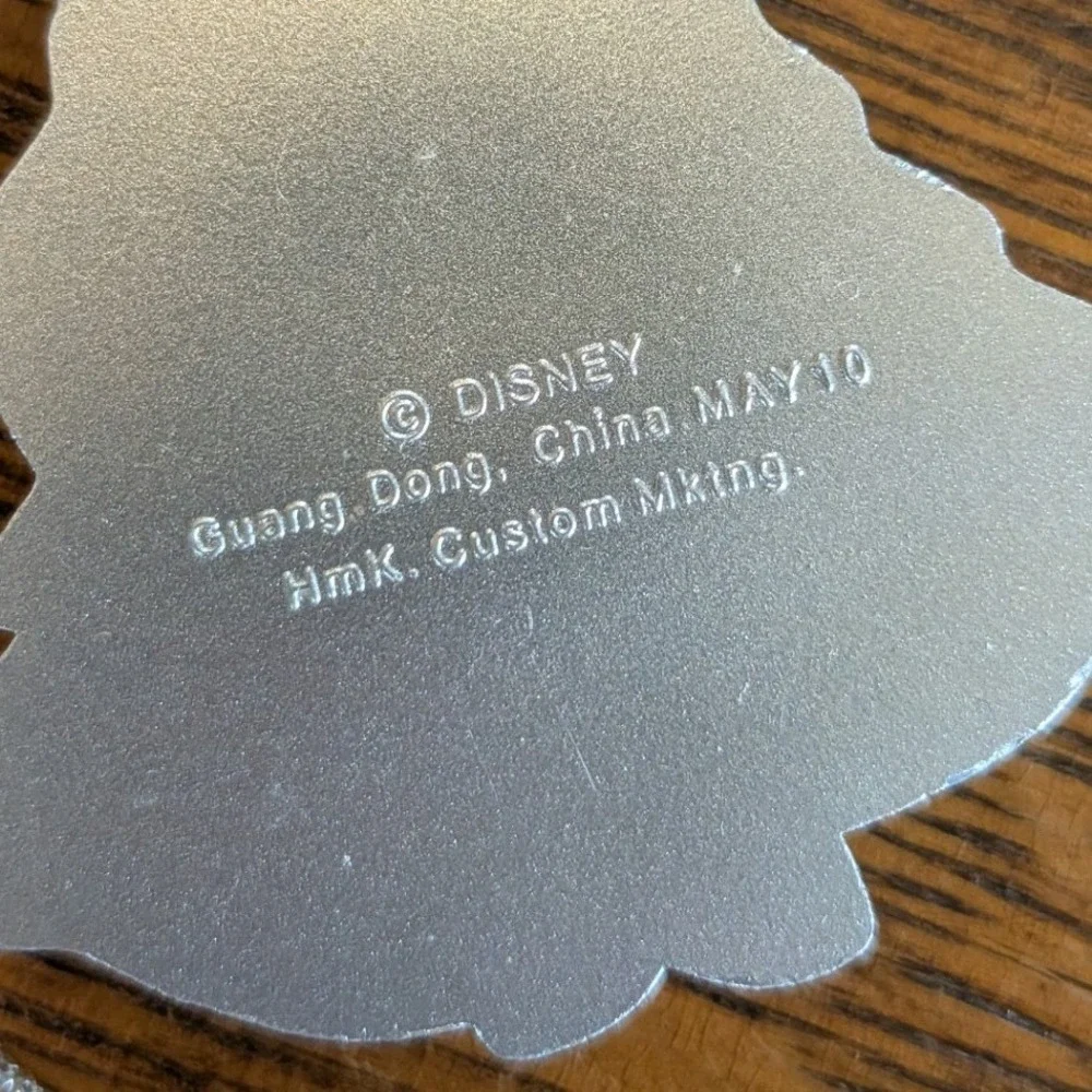 Disney Mickey Mouse Friends Hallmark 2010 Flat PVC Christmas Ornaments Lot of 5